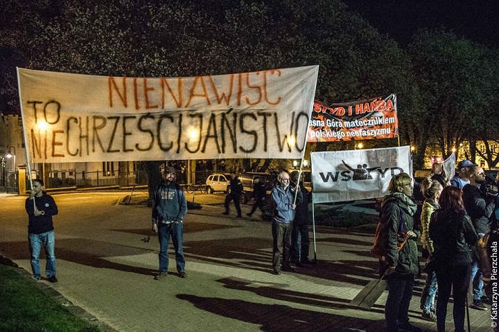 Ruchy demokratyczne przeciwko narodowcom w Częstochowie
