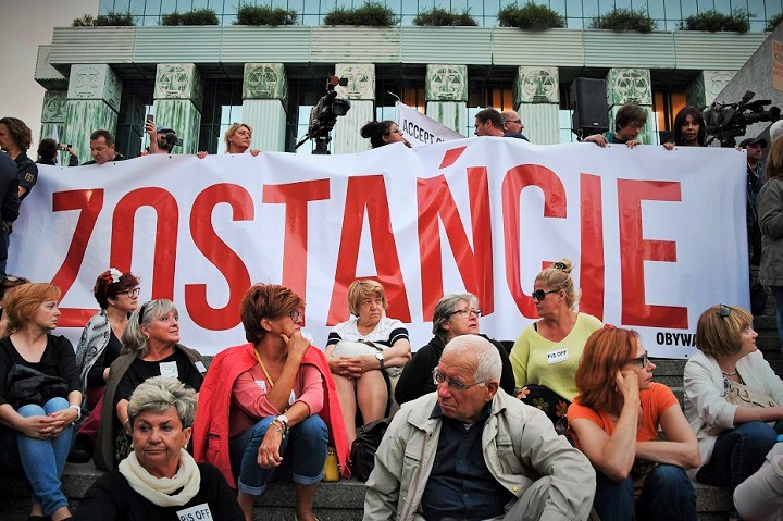 Demonstracja w obronie Sądu Najwyższego, Warszawa, 3.07.2018
