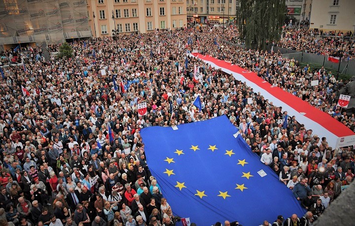demonstracja w obronie Sądu Najwyższego, Warszawa, 3.07.2018